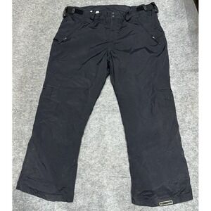 Bonfire Fusion C5 Snowboard Pants Men 2XL‎ Black 5K Waterproof Insulated (2P-15)